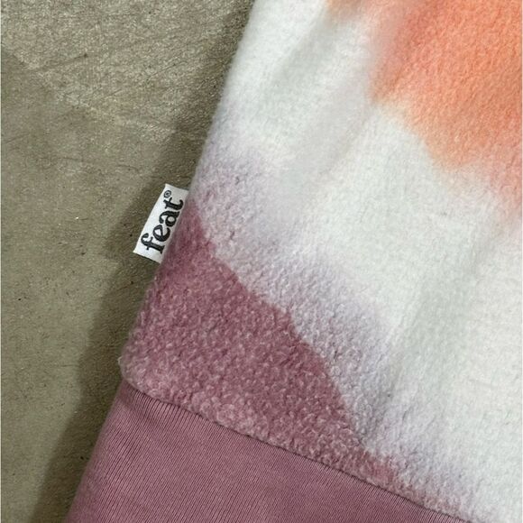 Feat Tie Dye Blanket blend Hoodie Womens Size Small EUC - Picture 10 of 12